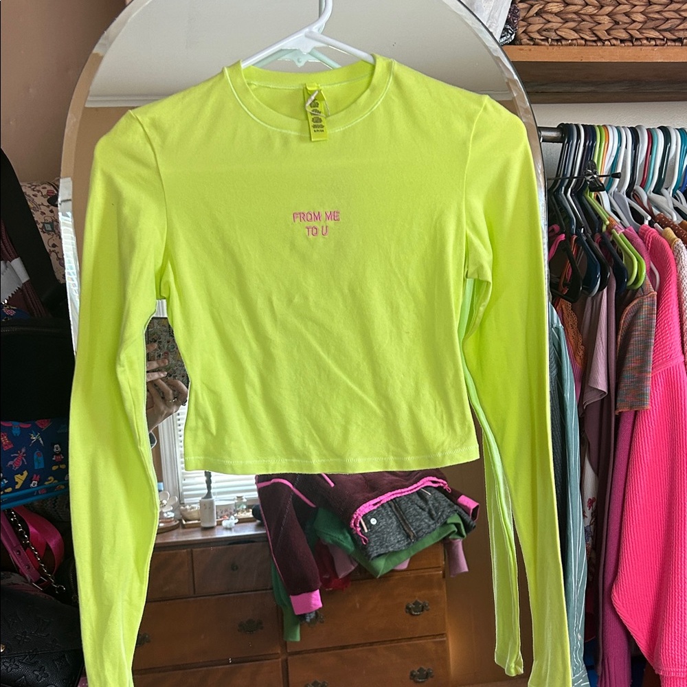 NWT Skims Valentine’s Day Candy Hearts Long Sleeve